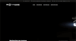 Desktop Screenshot of procarlease.com